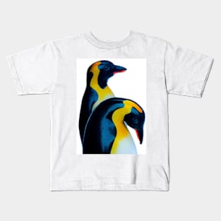 King Penguins couple Kids T-Shirt